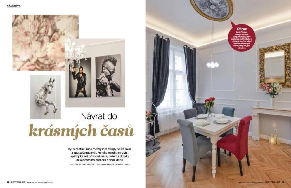 Vogue Apartment Near By Wenceslas Square Prague Luaran gambar